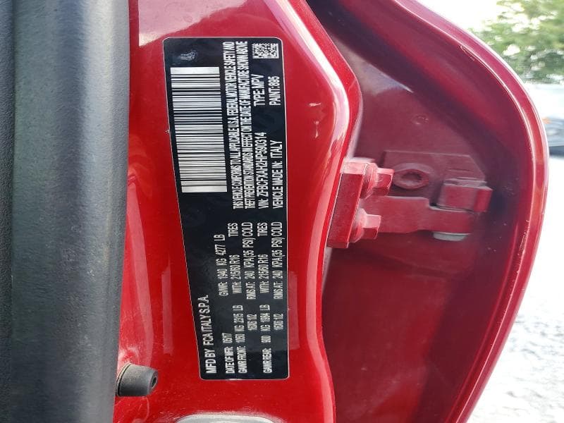 2017 FIAT 500X POP 13