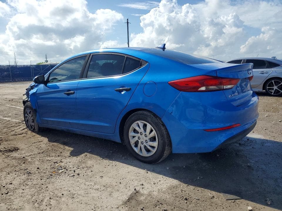 2017 HYUNDAI ELANTRA SE 2