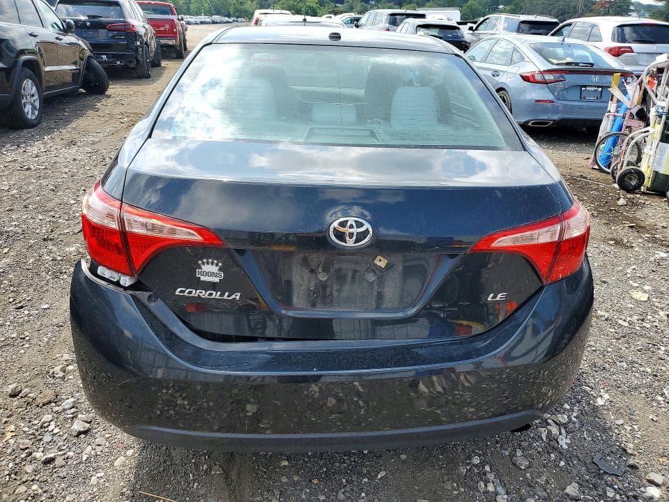 2017 TOYOTA COROLLA LE 6