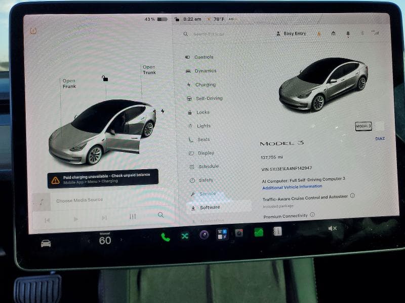 2022 TESLA MODEL 3 9