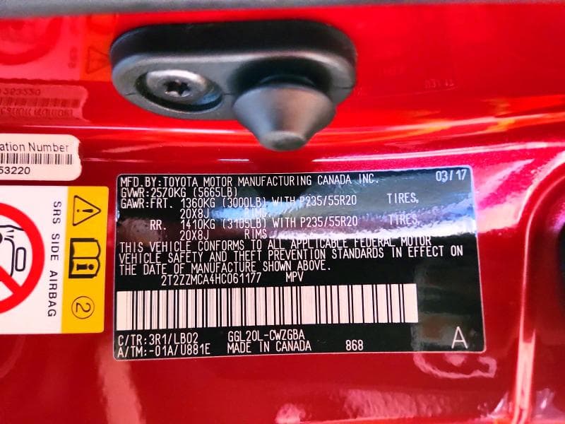 2017 LEXUS RX 350 BASE 13