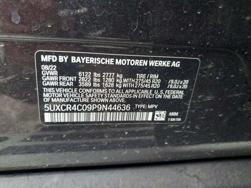 2023 BMW X5 SDRIVE 40I 13