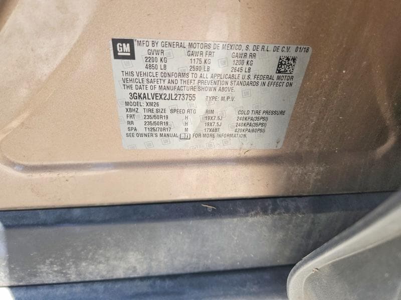2018 GMC TERRAIN SLT 13