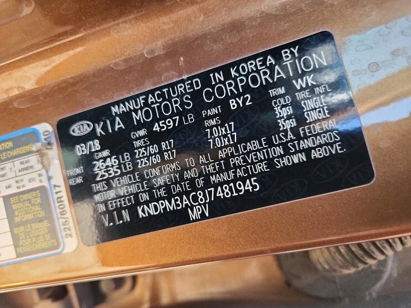 2018 KIA SPORTAGE LX 13