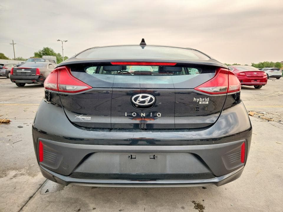 2017 HYUNDAI IONIQ BLUE 6