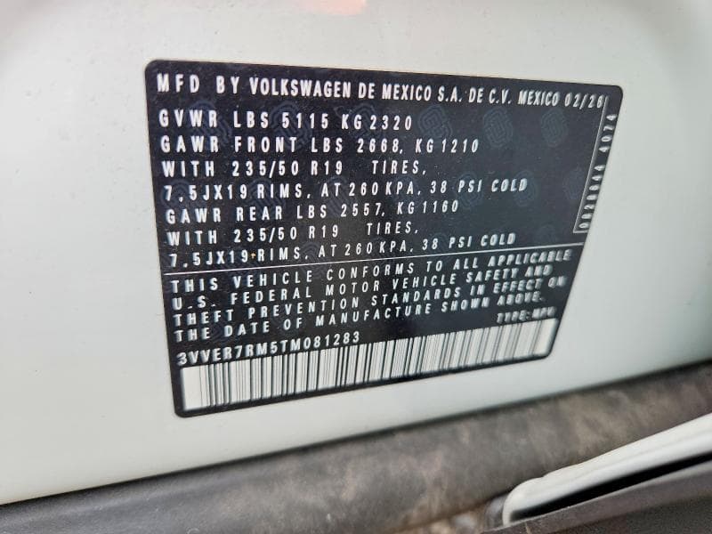 2026 VOLKSWAGEN TIGUAN SE 13