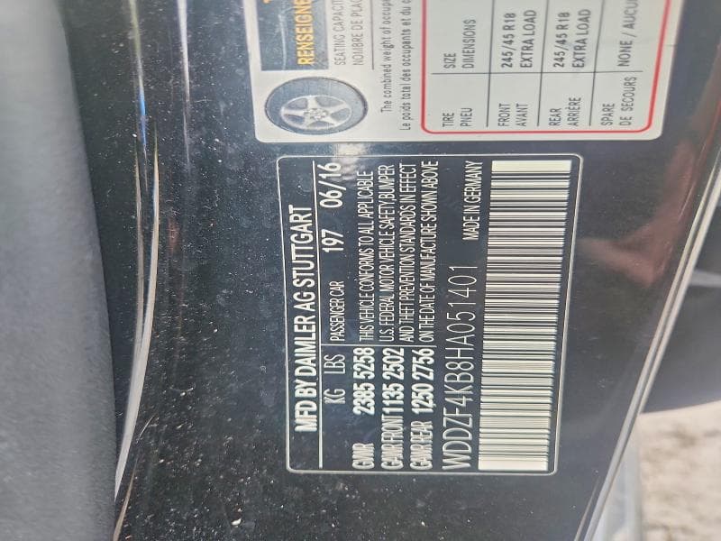 2017 MERCEDES-BENZ E 300 4MATIC 12