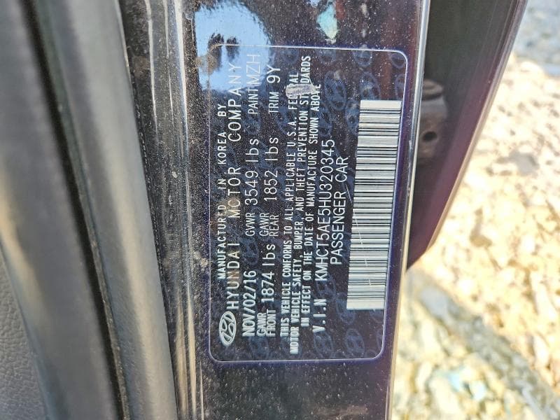 2017 HYUNDAI ACCENT SE 12
