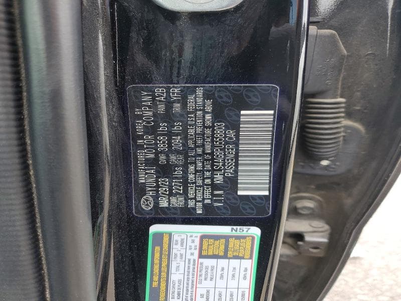 2023 HYUNDAI ELANTRA SEL 12