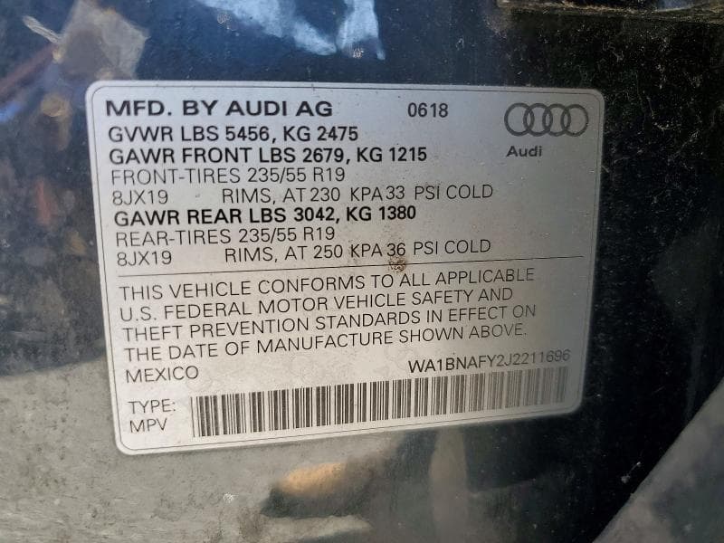 2018 AUDI Q5 PREMIUM PLUS 13