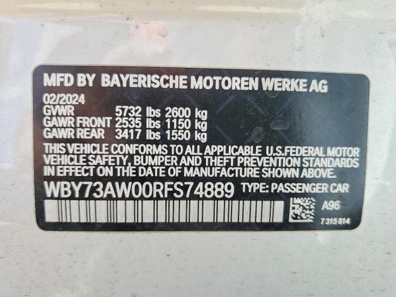 2024 BMW I4 EDRIVE 40 13
