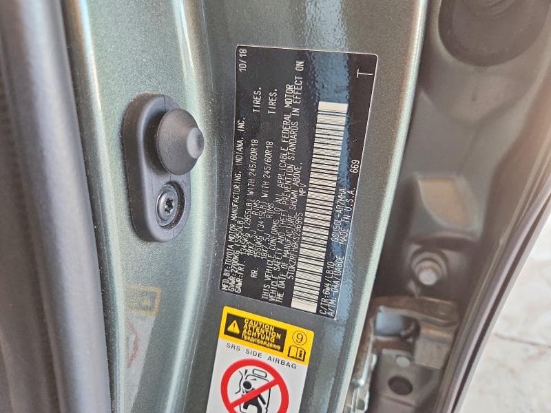 2019 TOYOTA HIGHLANDER XLE 14