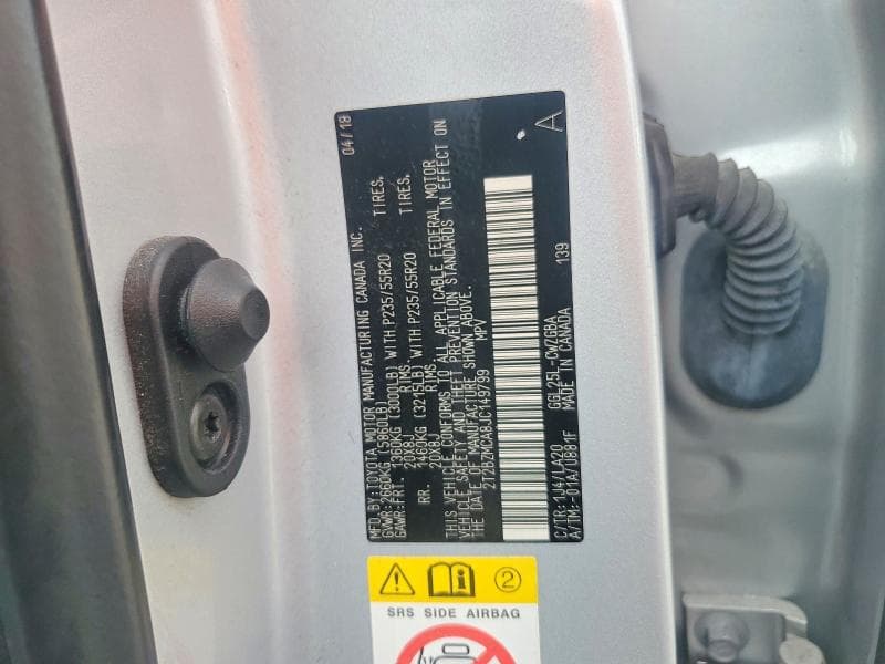 2018 LEXUS RX 350 BASE 13