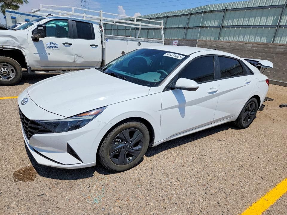 2023 HYUNDAI ELANTRA BLUE - 1