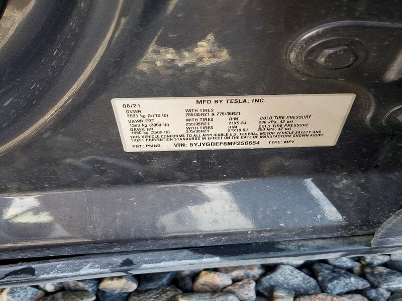 2021 TESLA MODEL Y 12