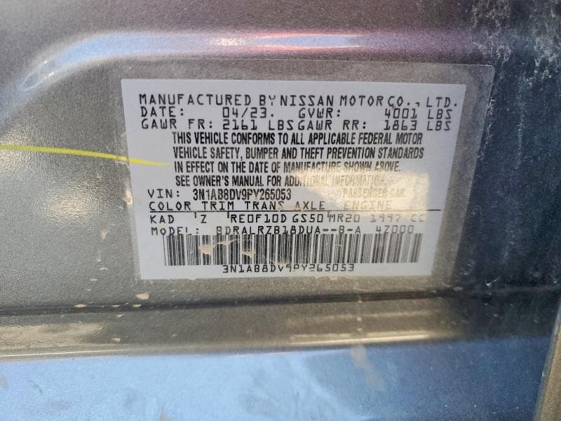 2023 NISSAN SENTRA SR 12