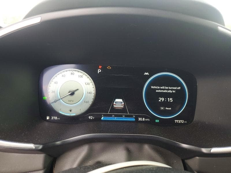 2023 HYUNDAI SANTA FE BLUE 9