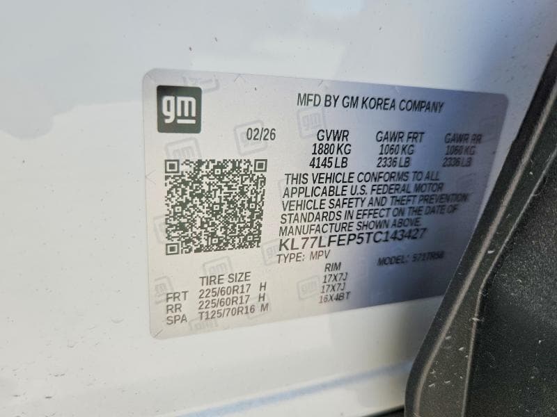 2026 CHEVROLET TRAX LS 12