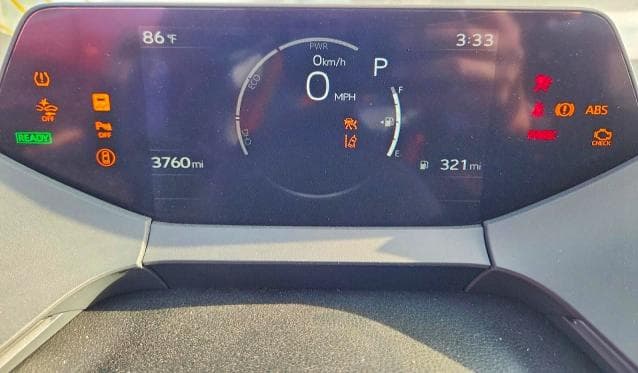 2025 TOYOTA PRIUS NIGHTSHADE 9
