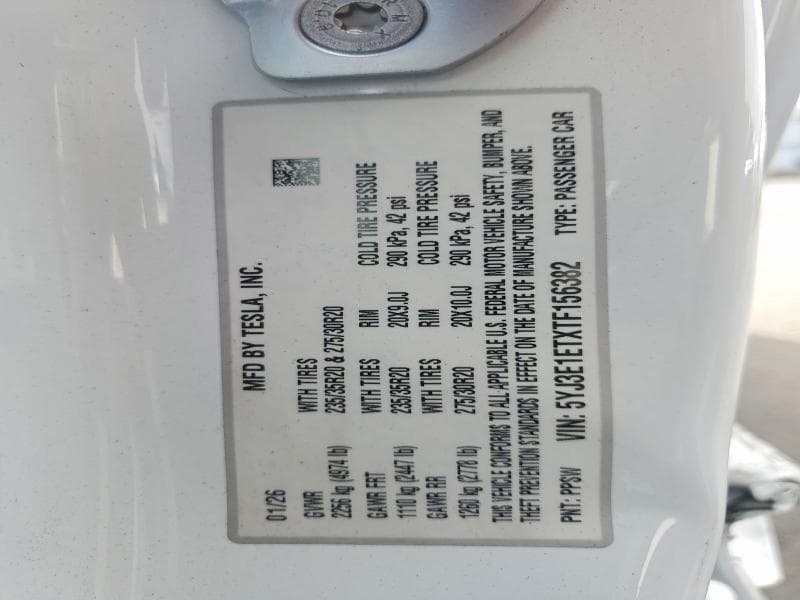 2026 TESLA MODEL 3 12