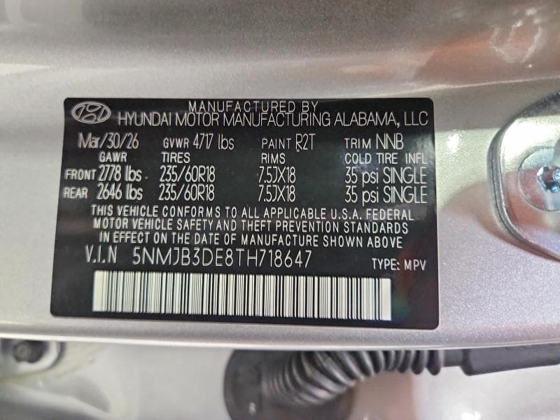 2026 HYUNDAI TUCSON SEL 13