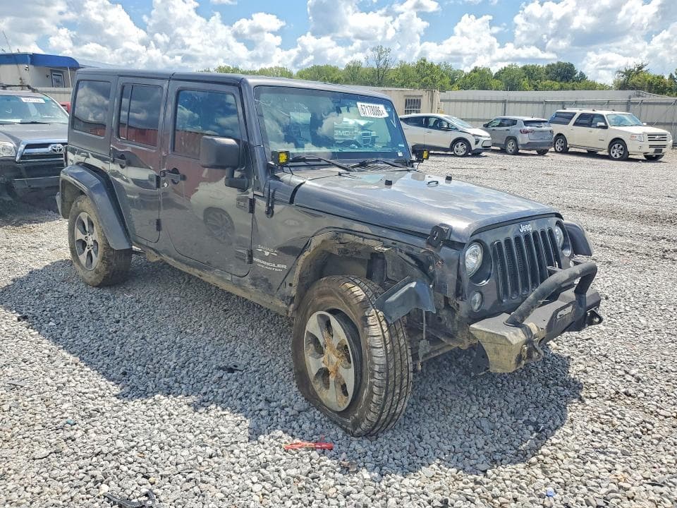 2017 JEEP WRANGLER UNLIMITED SAHARA 4