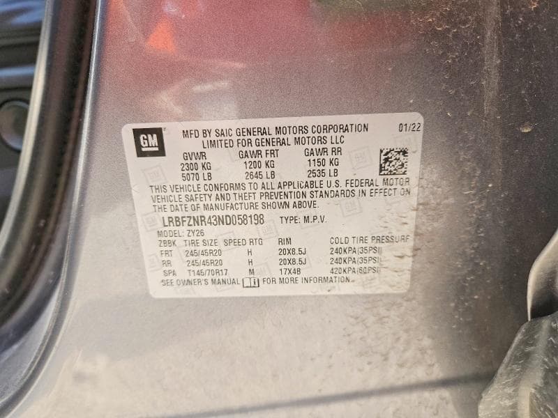 2022 BUICK ENVISION ESSENCE 13