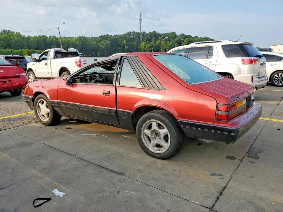 1985 FORD MUSTANG LX 2