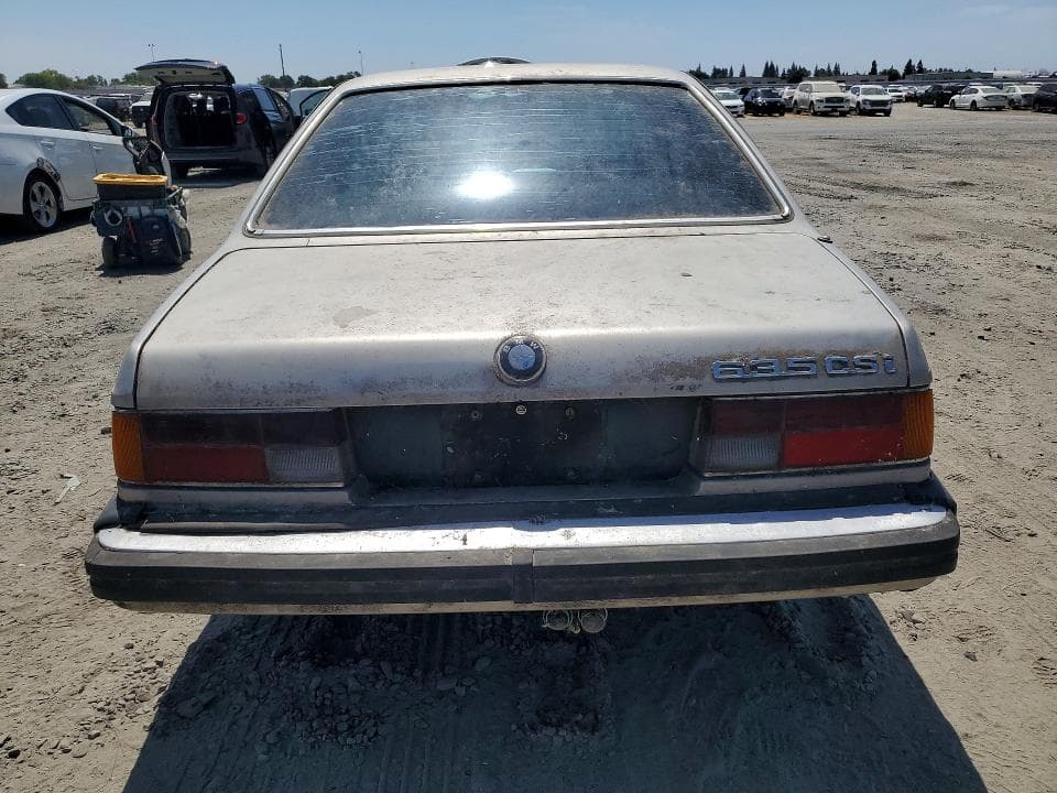1985 BMW 635 CSI AUTOMATIC 6