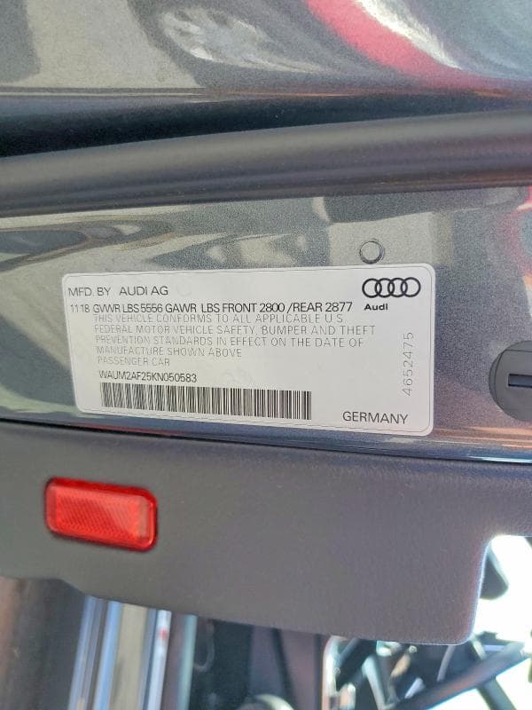 2019 AUDI A6 PRESTIGE 12