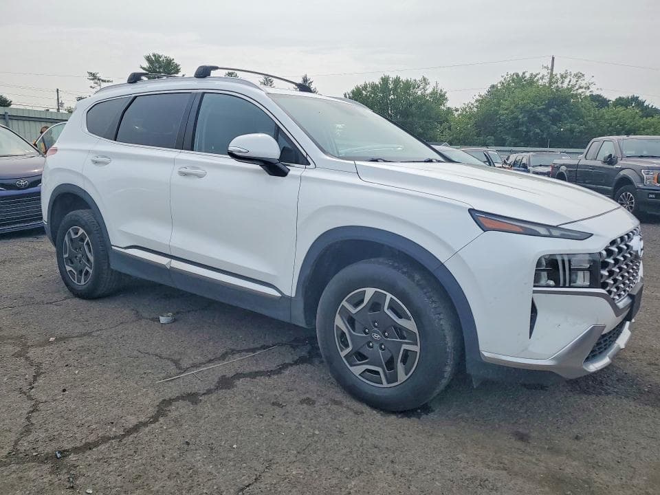 2022 HYUNDAI SANTA FE BLUE 4