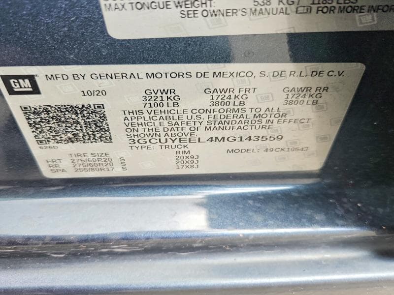 2021 CHEVROLET SILVERADO K1500 RST 12