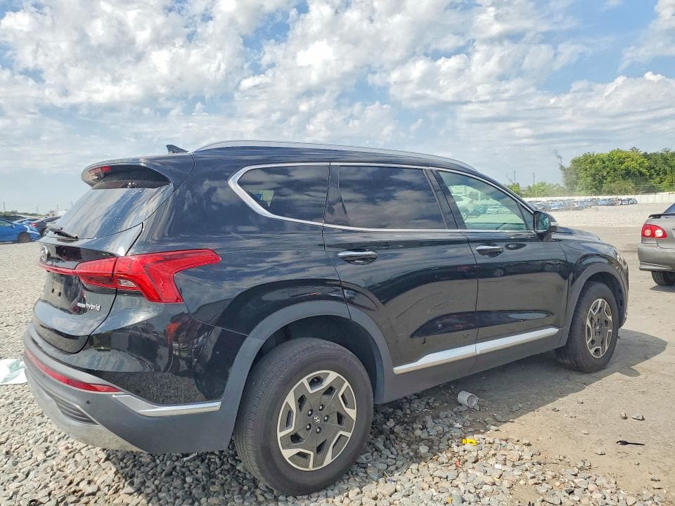 2023 HYUNDAI SANTA FE BLUE 3