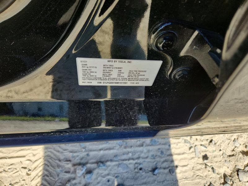 2021 TESLA MODEL Y 13