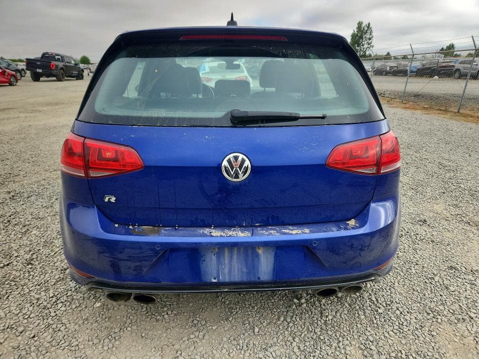 2017 VOLKSWAGEN GOLF R 6