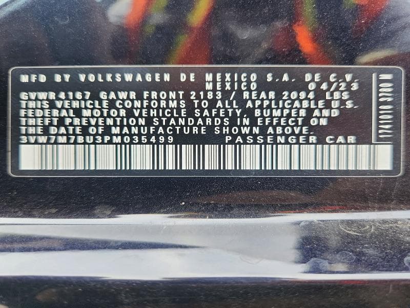 2023 VOLKSWAGEN JETTA SE 12