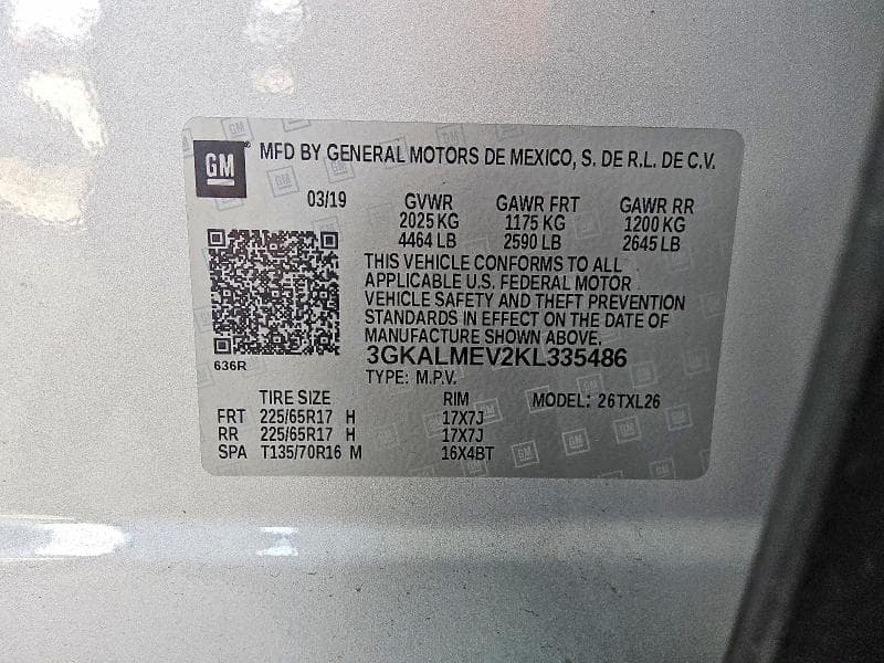 2019 GMC TERRAIN SLE 13