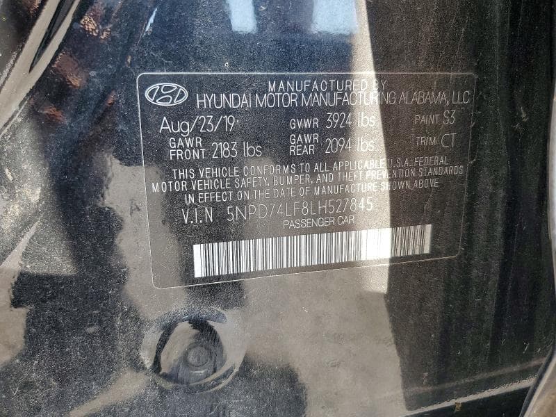 2020 HYUNDAI ELANTRA SE 13