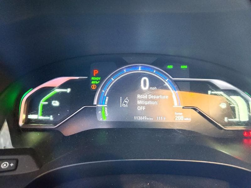 2020 HONDA CLARITY 9