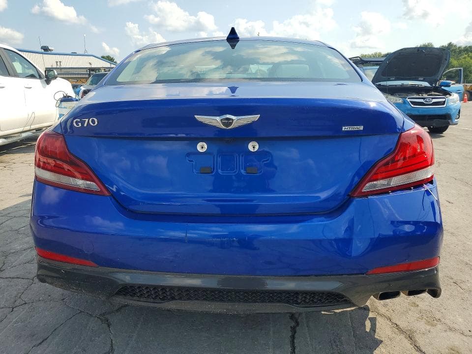 2019 GENESIS G70 ADVANCED 6
