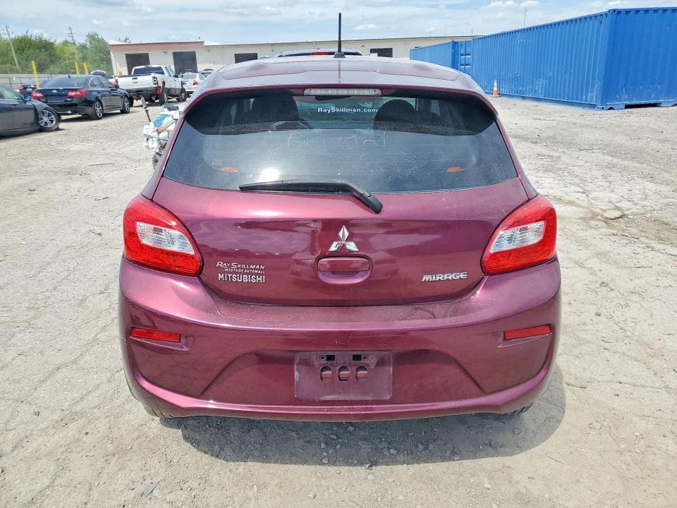 2017 MITSUBISHI MIRAGE ES 6