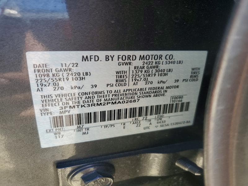 2023 FORD MUSTANG MACH-E PREMIUM 13
