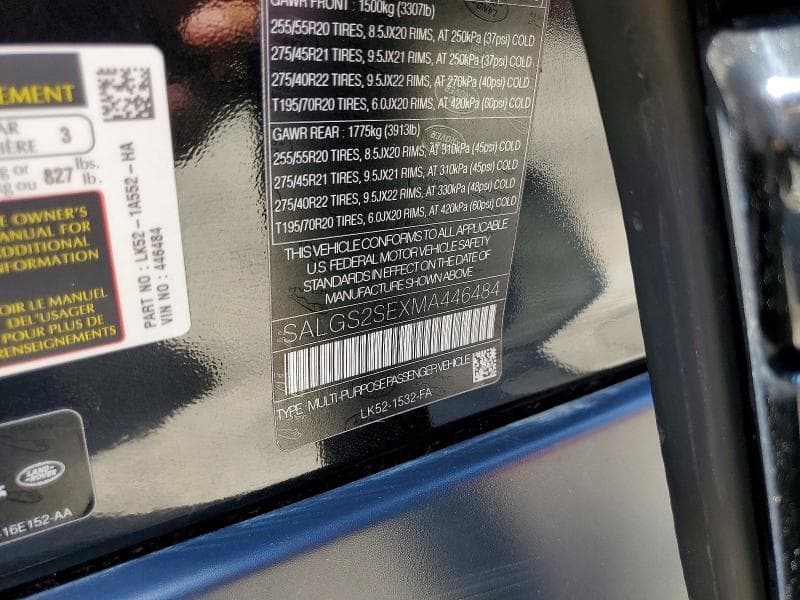 2021 LAND ROVER RANGE ROVER WESTMINSTER EDITION 13