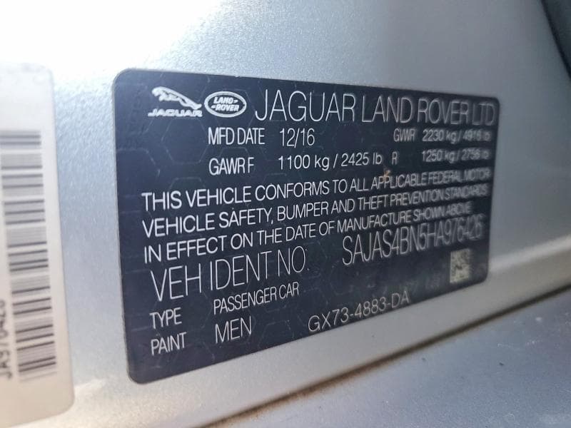 2017 JAGUAR XE 13