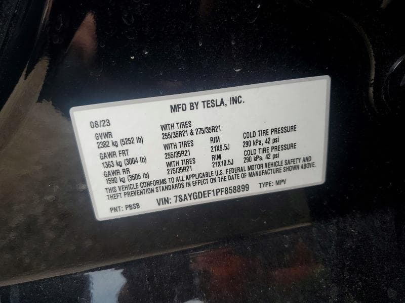2023 TESLA MODEL Y 14
