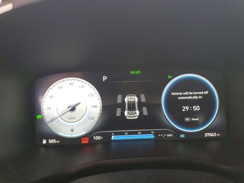 2022 HYUNDAI SANTA FE BLUE 9