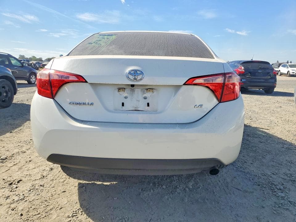 2018 TOYOTA COROLLA LE 6