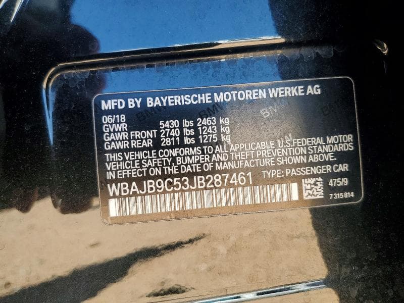 2018 BMW M550XI 13