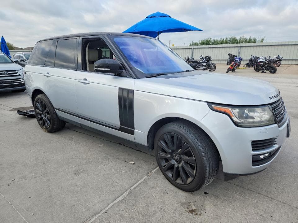 2017 LAND ROVER RANGE ROVER SUPERCHARGED 4