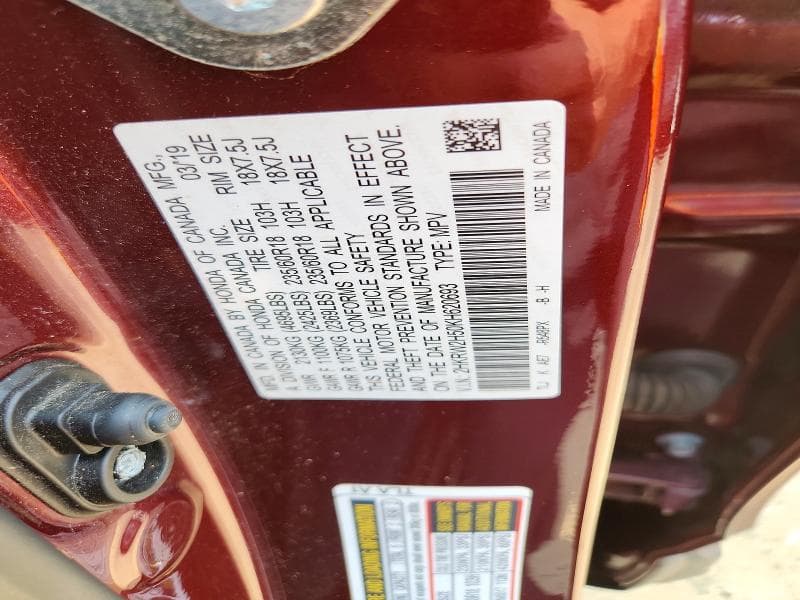 2019 HONDA CR-V EX 12